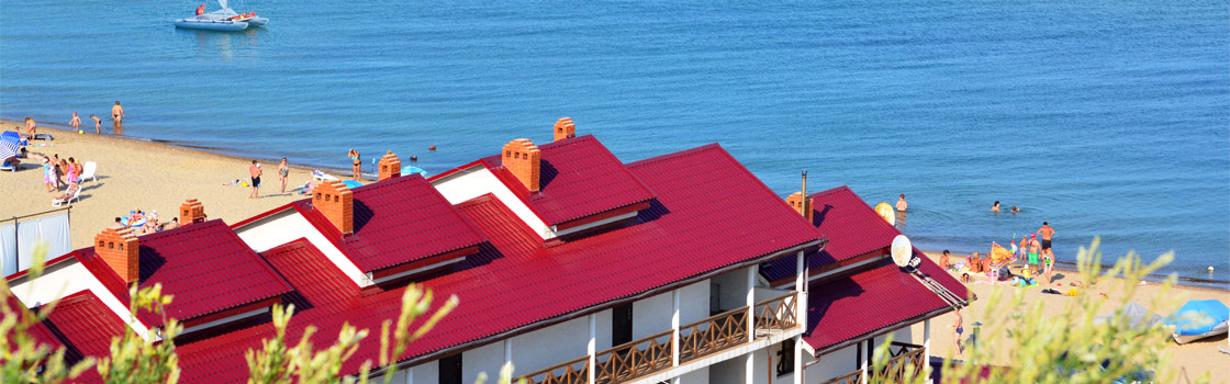 Грибовка, отель на берегу моря